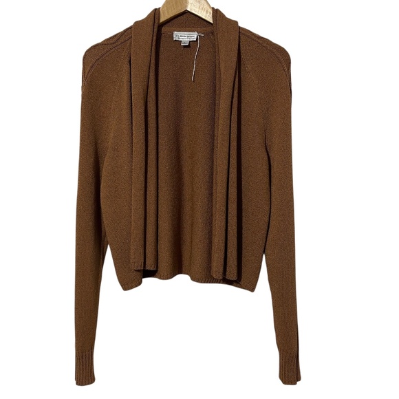 NWOT St John Sport Women Wool Bld Cardigan Sweater Size L - Picture 5 of 5